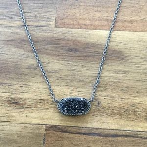 Kendra Scott Elisa Necklace - Gunmetal🖤